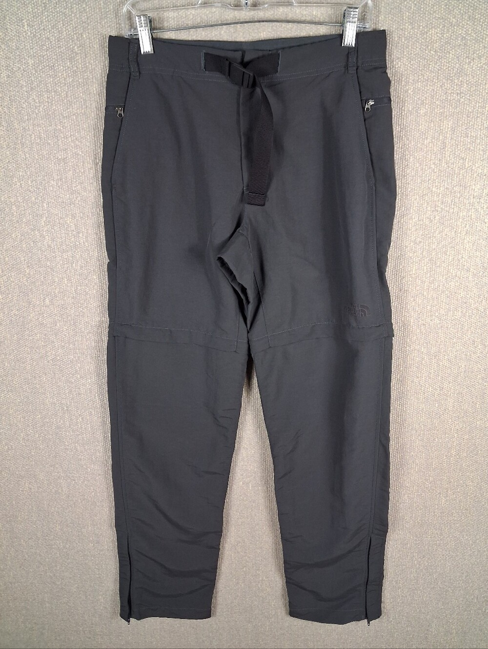 The North Face Paramount Pro Convertible Pants Mens 30 Asphalt Grey Hiking